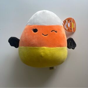 Halloween candy corn bat squishmallow